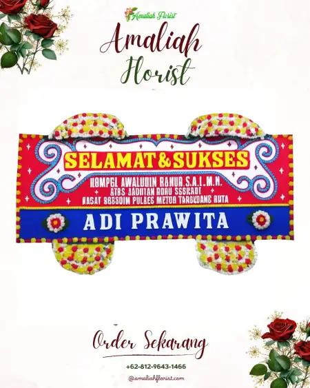 Papan Bunga Ucapan Selamat Bukitkerman